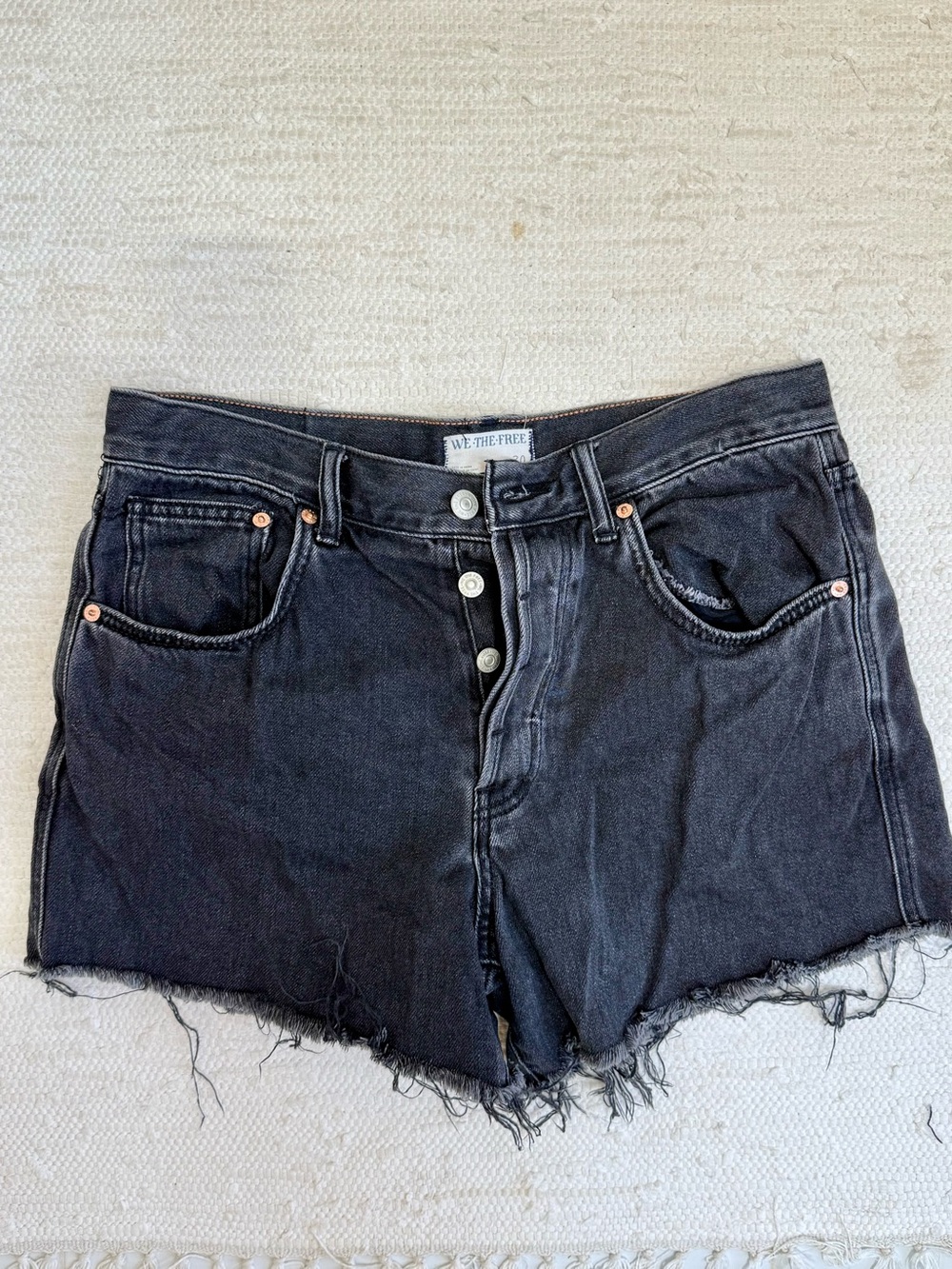 Free People denim shorts sz 30